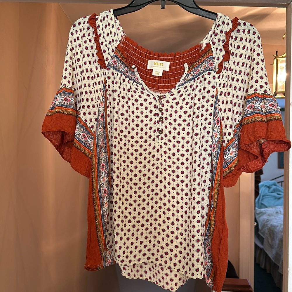 Maeve by Anthropology Blouse